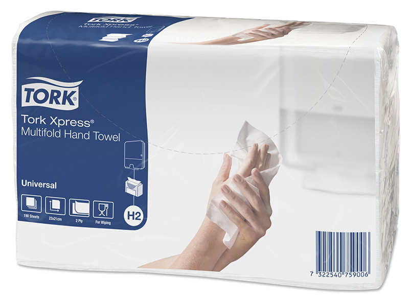Листовые полотенца Tork Xpress® Multifold Universal 