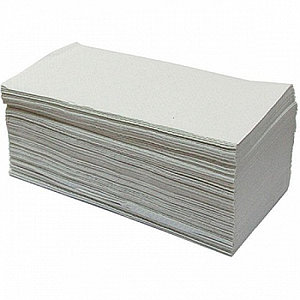 Полотенца бумажные V-сложение  250 листов, цвет естественного волокна 