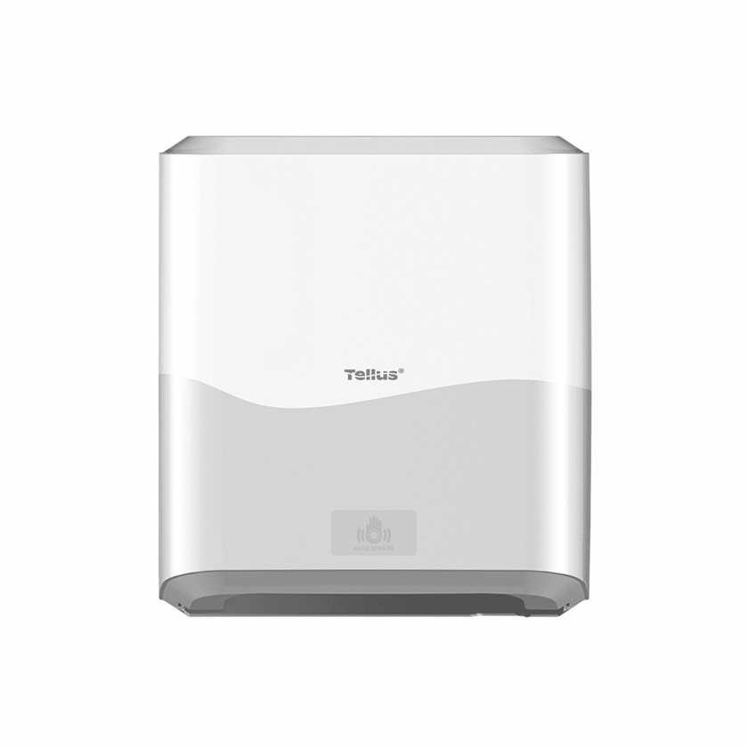 Диспенсер Tellus Matic Solution® для полотенец в рулонах, с сенсором, белый, 911100 