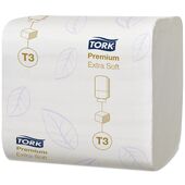 Ультрамягкая листовая туалетная бумага Tork Premium 