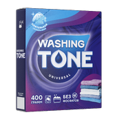 Средство моющее синтетическое порошкообразное "Washing Tone" "Универсал Автомат", 400г. 