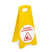 4263/8 знак (диск) к знаку предупреждающему "Cleaning in progress" 