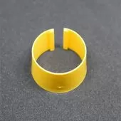 Кольцо цветовой кодировки для ручки, 23 мм, желтый 